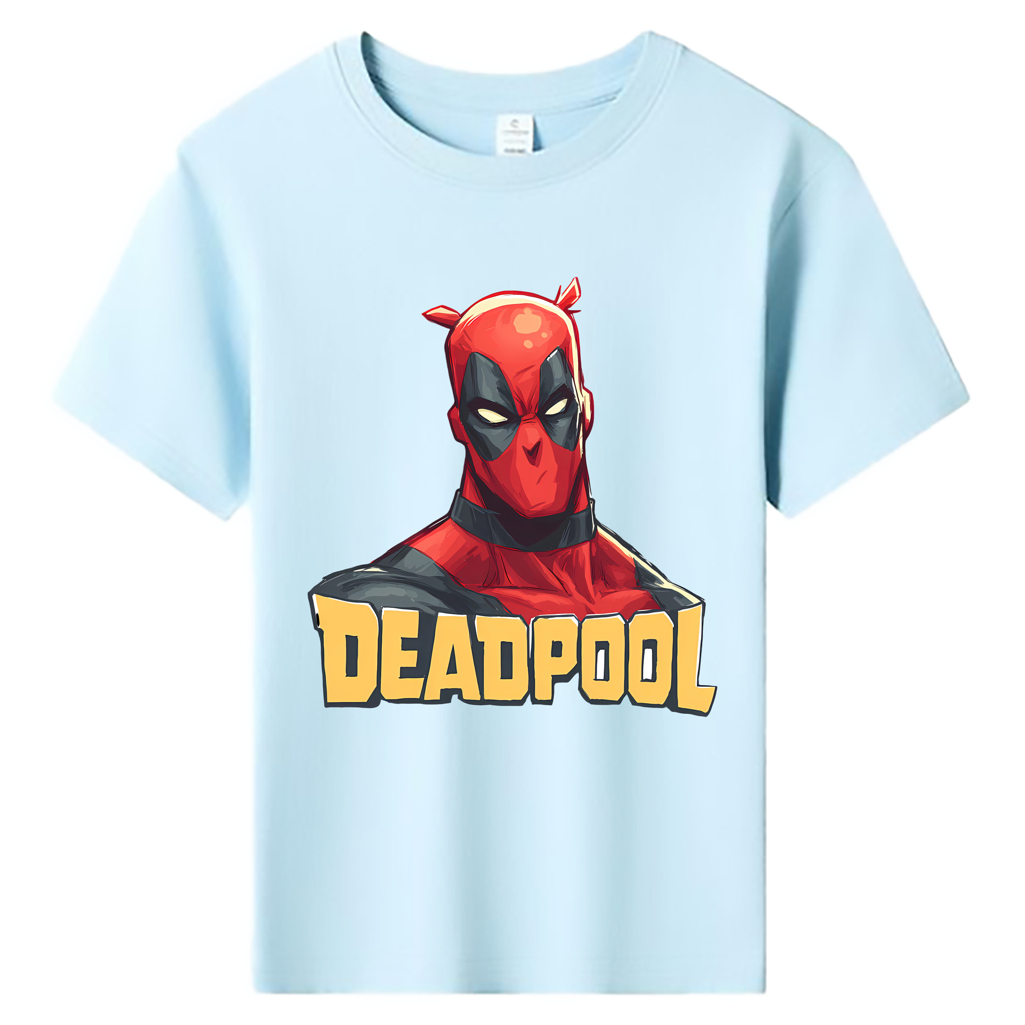 （画像用） Deadpool デッドプール 綿100％キッズTシャツ（フロントプリント）
